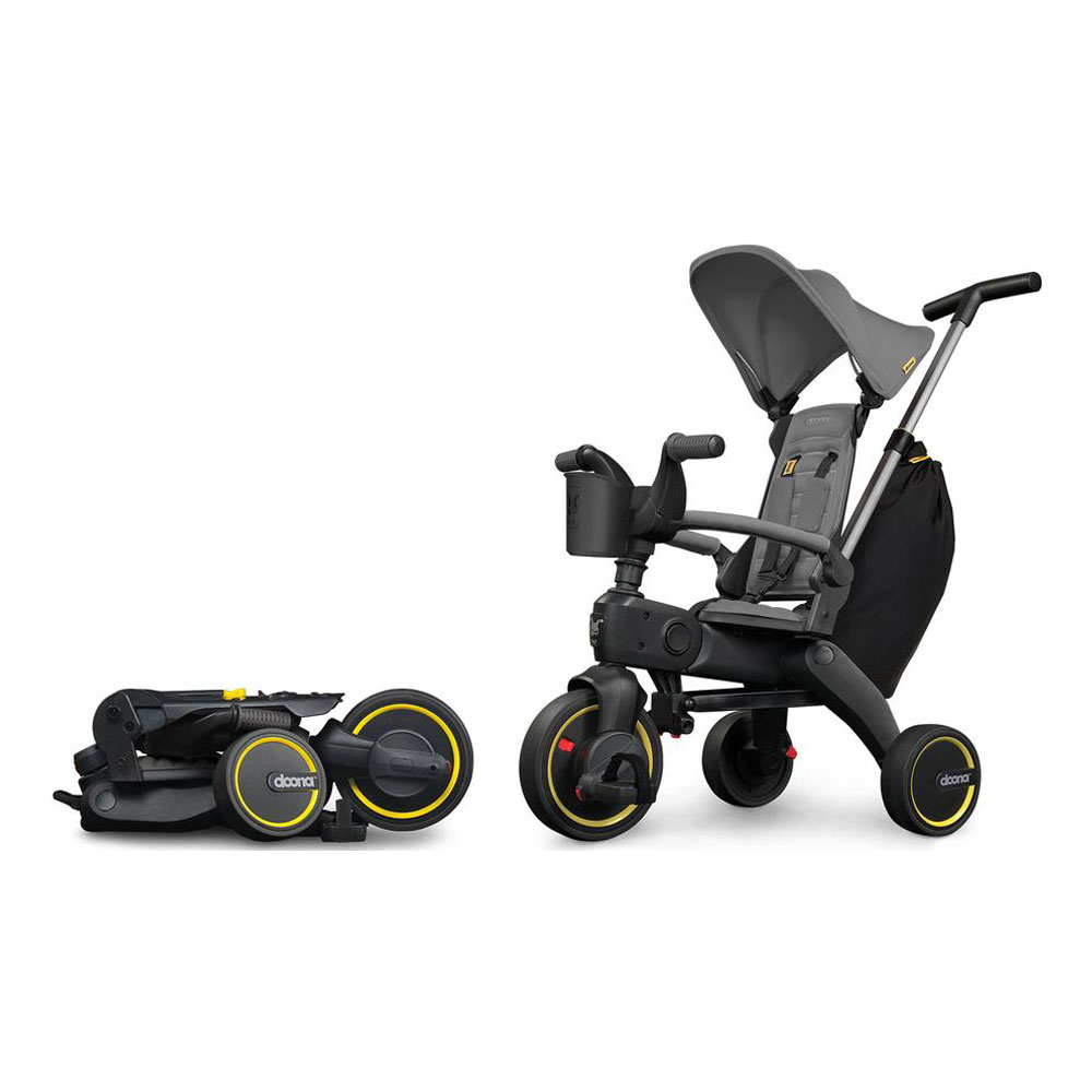 รถเข็นเด็ก Doona LIKI Trike S3 สีเทา